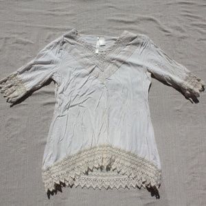 Forgotten Grace - White lace blouse